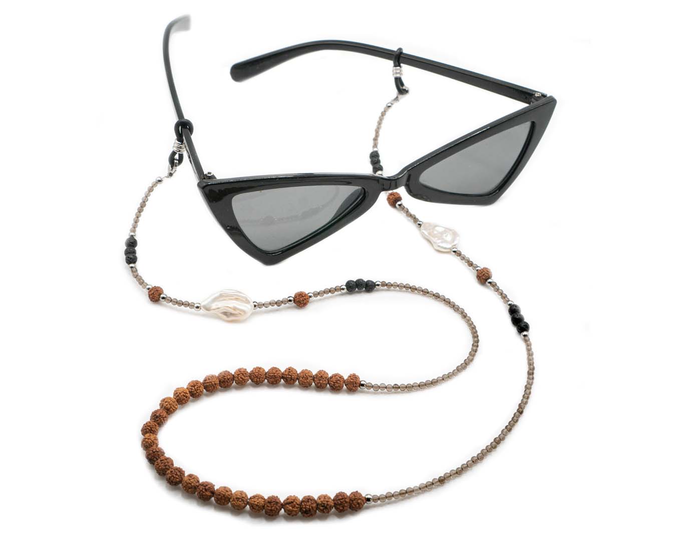 Chaîne De Lunettes Femme Papillon – Collier De Masque & Retenue Élégante Pour Lunettes De Soleil